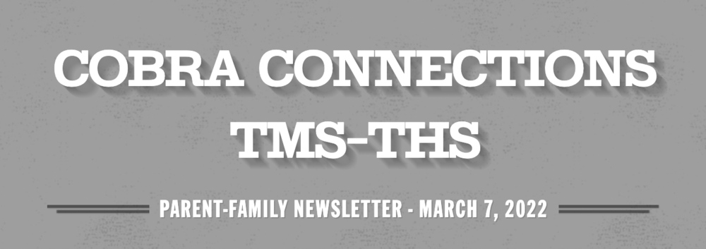 TMS-THS Newsletter