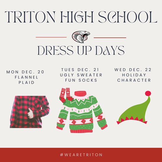 Holiday Dress Up Days