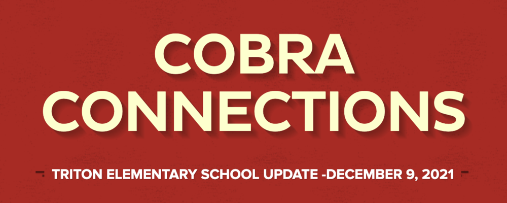 Cobra Connections 12/9/21
