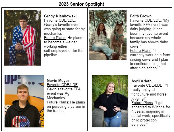 FFA Seniors