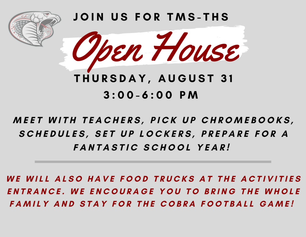 TMS-THS Open House