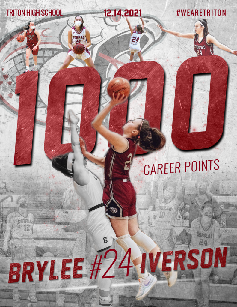 Brylee Iverson - 1000 Points